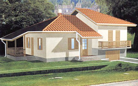 Montažna kuća Tip 90
